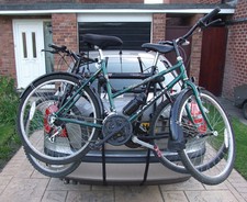 Car & 4x4 Body Boot Mount Fitment 30kg 2 Bike Bicycle Travel Rack Carrier - NEW