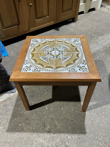 Vintage tile topped teak - vintage,