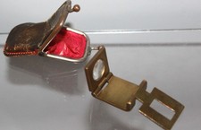 Antique Brass Trifold Thread