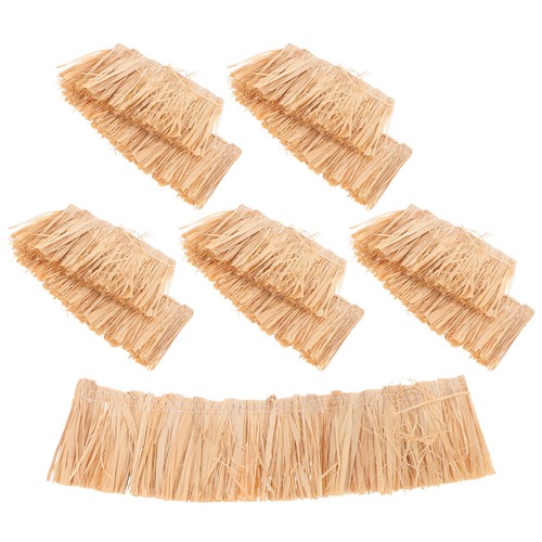 6pcs reusable straw - 6pcs, roof