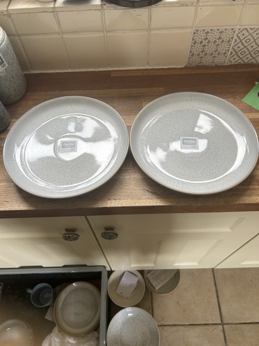 Denby white speckle - white, dinner