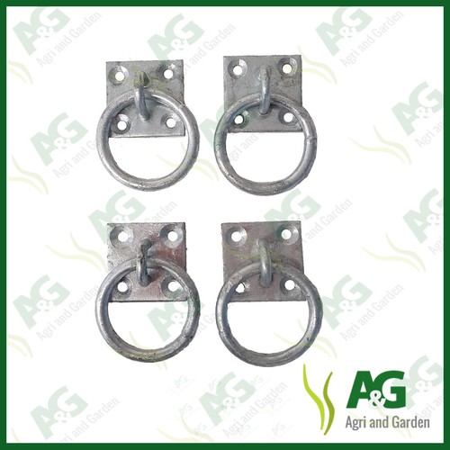 Ring plate anchor tie down - on,