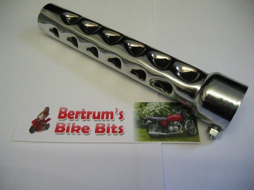 Motorcycle chrome exhaust - motorcycle,