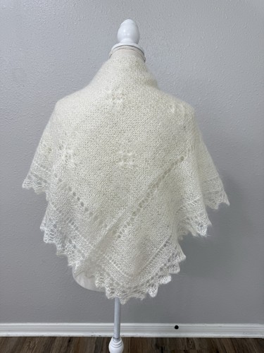 Orenburg style lace shawl - orenburg, goat