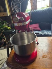 Kitchen aid 5KSM7591 Heavy Duty Mixer, 1.3HP, 6.9 L Bowl, Red