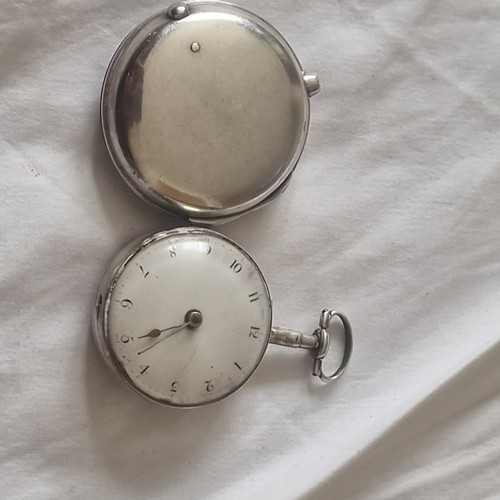 1780antique verge fusee pair - verge,