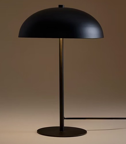 Black mushroom stick table - mushroom,