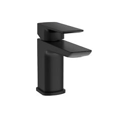Matt Black Basin Bath Filler Tap Waste Clicker Plug Solid Brass Shower Premium