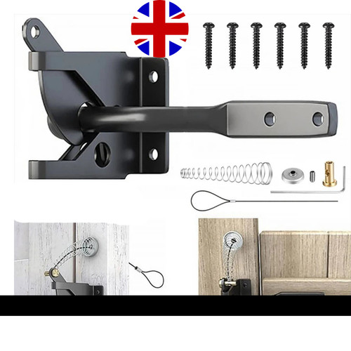 Self locking gate - self,