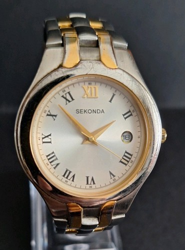 Vintage sekonda mens two tone - sekonda,
