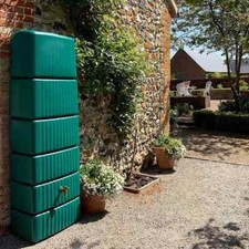 Slim Tall 330l Water Butt Tank