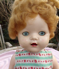 VINTAGE PEDIGREE HARD PLASTIC 50S DOLL - 21 INCHES HIGH -