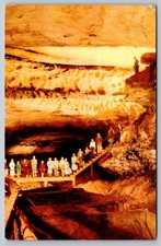 Vintage Mammoth Cave Saltpeter Vats Postcard Kentucky Scenic View