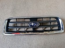 FOR SUBARU FORESTER X XT SG FRONT GRILLE CHROME WITH BADGE 2002-2005