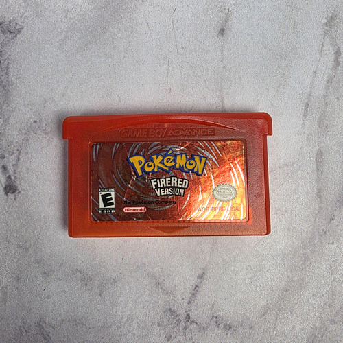 Pokémon fire red game boy - pokémon, (game