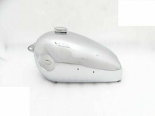 BSA B31B33 PLUNGER MODEL CHROME STEEL GAS FUEL PETROL TANK WITH CAP