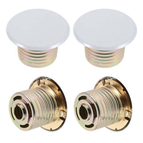 Pcs white sprinkler - 4, caps