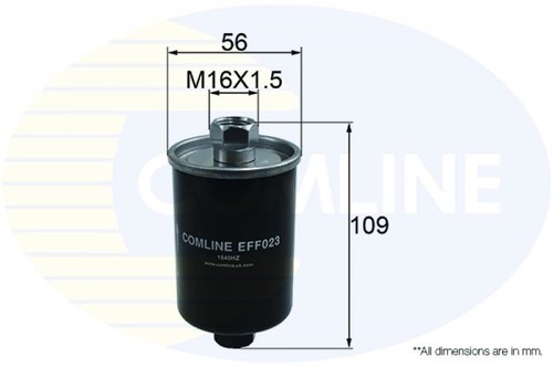 Engine fuel filter comline - fuel, for