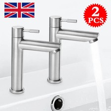 Twin taps set cold pair - cold,