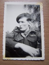 WW2 Military Soldier Side View