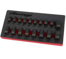 18pc Impact Female E Star Torx Socket Set 3/8" & 1/2" Drive E5 - E24 Neilsen