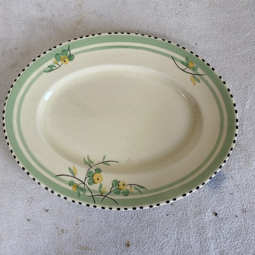 Vintage ceramic woods - ceramic, ivory