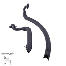 For YAMAHA XV1000 XV1100 XV750 1986-1998 Slip-on Exhaust System Full Pipe Black