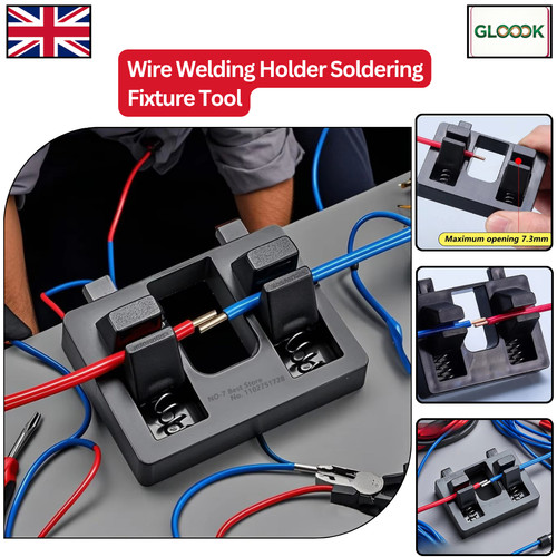 Electric wire welding clamp - wire,