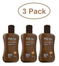 Polytar Scalp Shampoo, Coal Tar Solution 4%, For Scalp Treatments - 3x150ml
