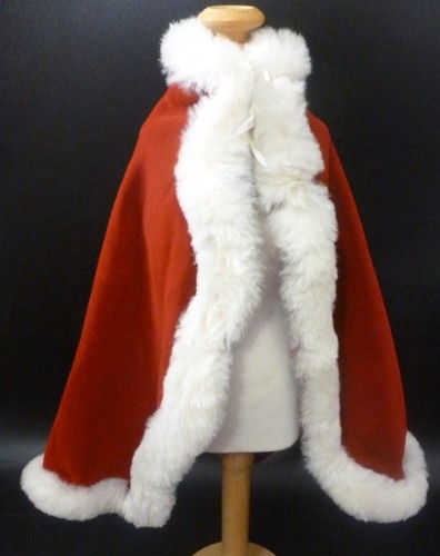 Velvet fur cape doll - &,