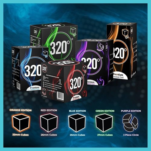 Shisha charcool320 premium - shisha, charcool320°
