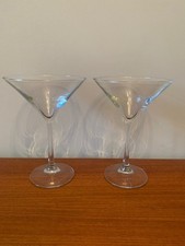 Set of 2 vintage large martini