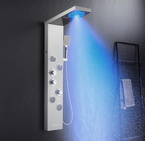Thermostatic tower shower - thermostatic,