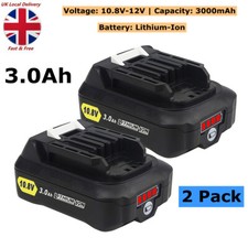 2pc 10.8V 12V 3.0Ah Li-Ion