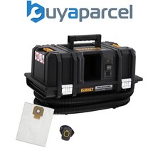 Dewalt DCV586MN Cordless XR FLexvolt M-Class Dust Extractor Wet Dry Vacuum + Fob
