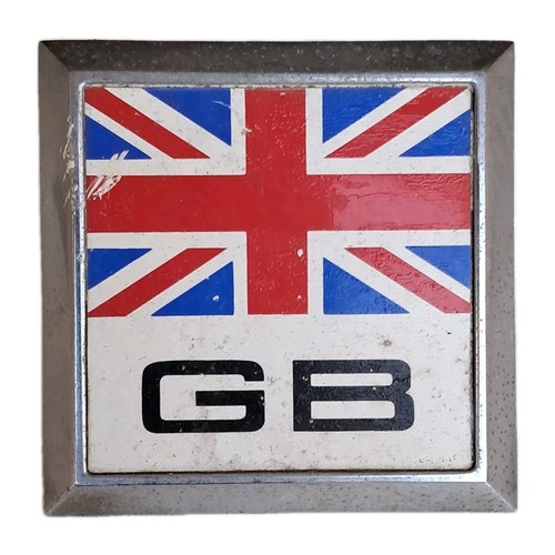 Vintage car badge union - gb,