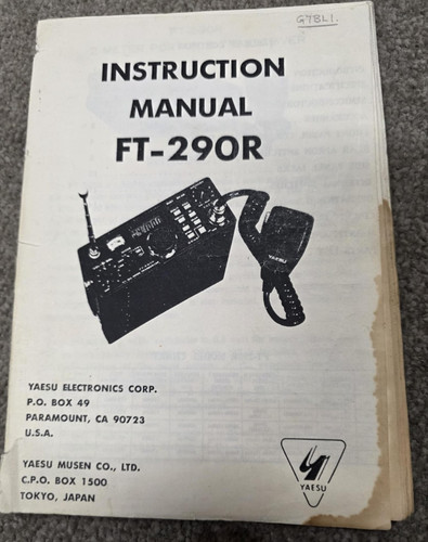 Yaesu 290r original - ft-290r,