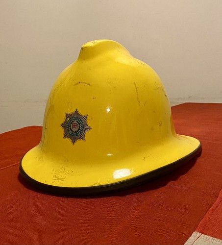 1990s vintage fireman helmet - vintage, fireman's
