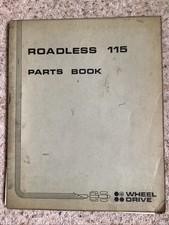 ROADLESS 115 Parts Book