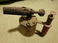 Vintage Primus 831 Brass Blow Lamp - Paraffin Torch - Swedish made