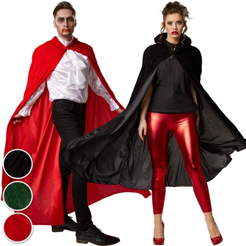 Velvet cape cloak - velvet,