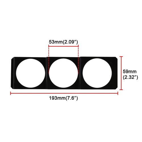 Triple 52mm gauge - triple, x