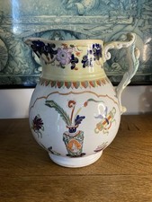 Large Antique Masons Ironstone Jug - Chinese Kangxi Inspired Design