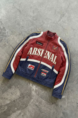 Arsenal style racing leather - arsenal,