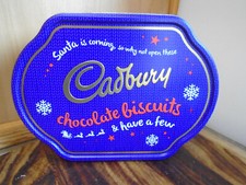 Cadbury biscuit tin: Christmas