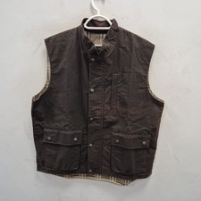 Driza Bone Australia Vintage Sporting Wax Waterproof Hunting Gilet Vest Large
