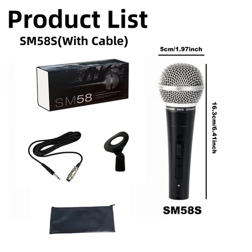 For shure sm58 dynamic - shure,