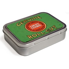Personalised Tobacco Tin Lucky