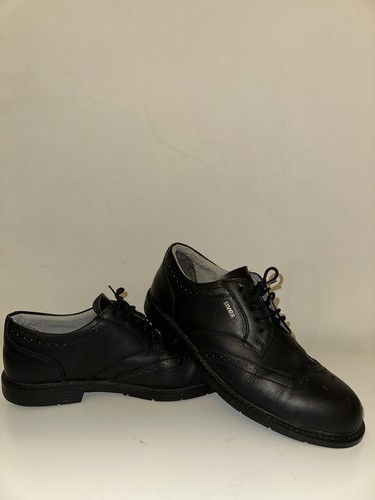 Uvex black brogue safety - black,