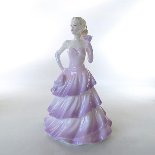 Coalport figurine bolero - coalport,